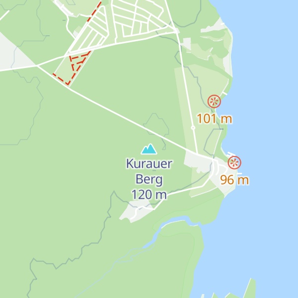 Map of Kurauer Berg