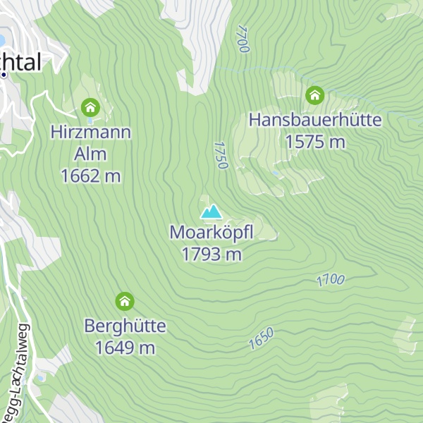 Map of Moarköpfl