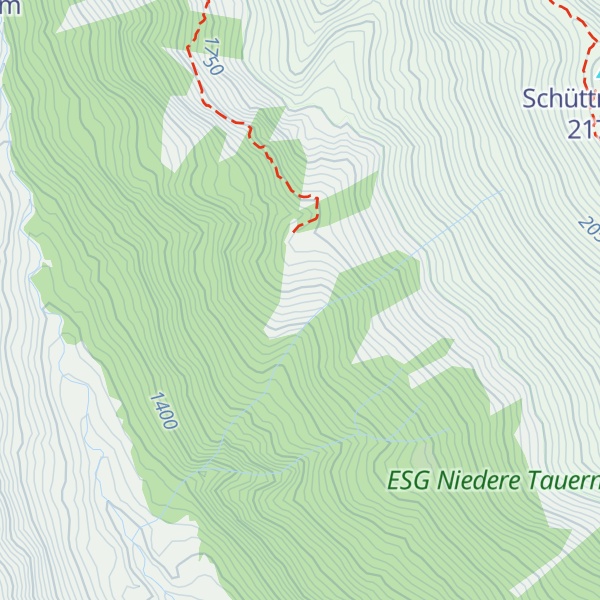 Map of Schüttneralm