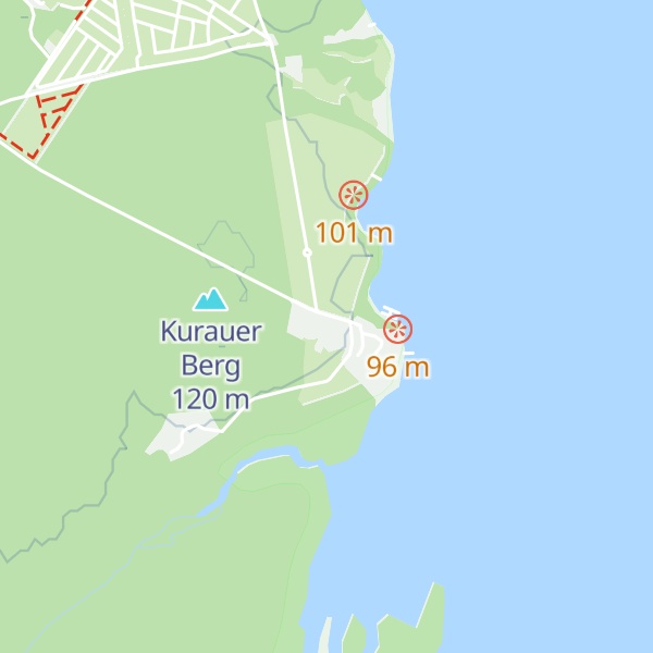 Map of Hotel Waldhütte