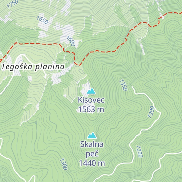 Map of Kisovec