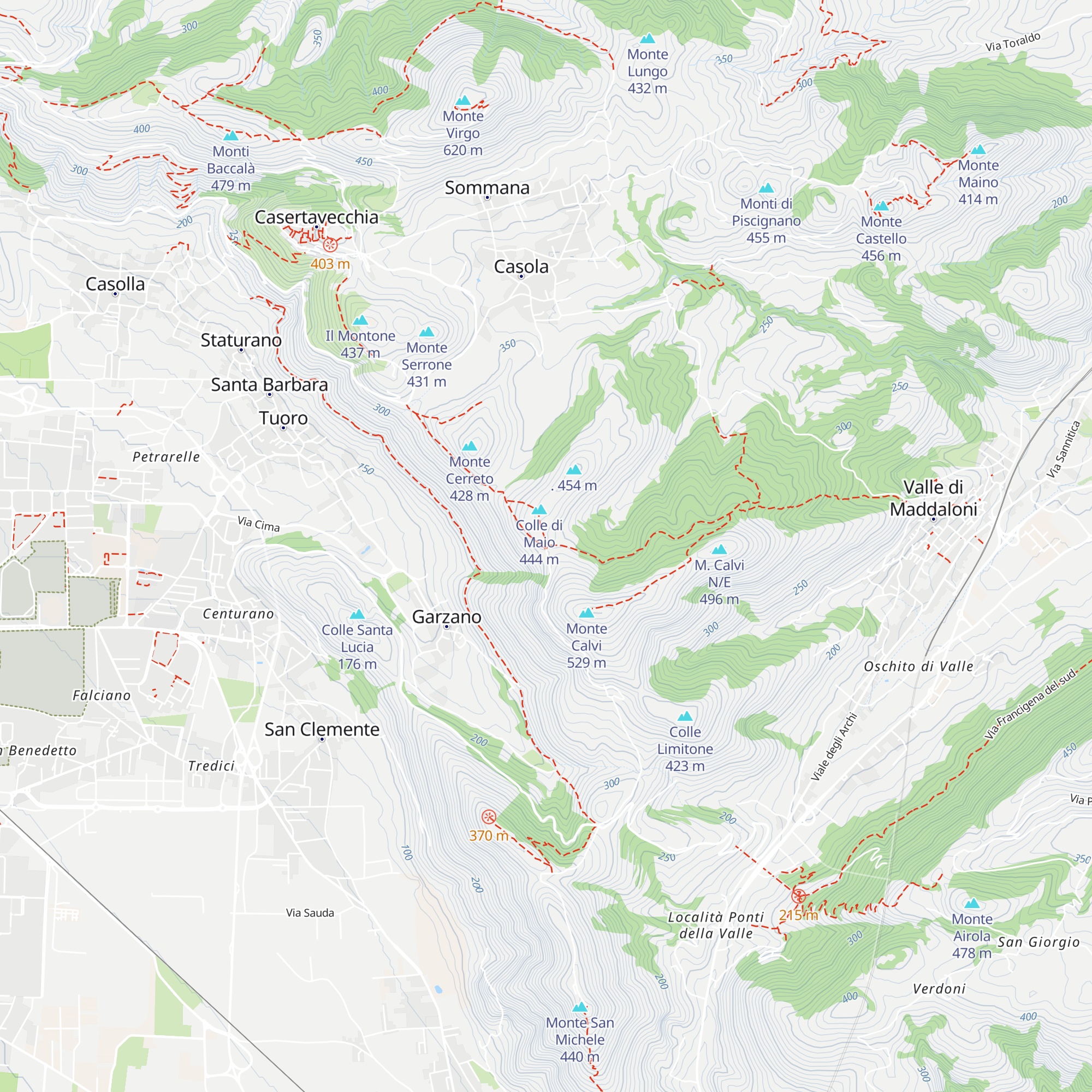 Capanna dell'eremita map