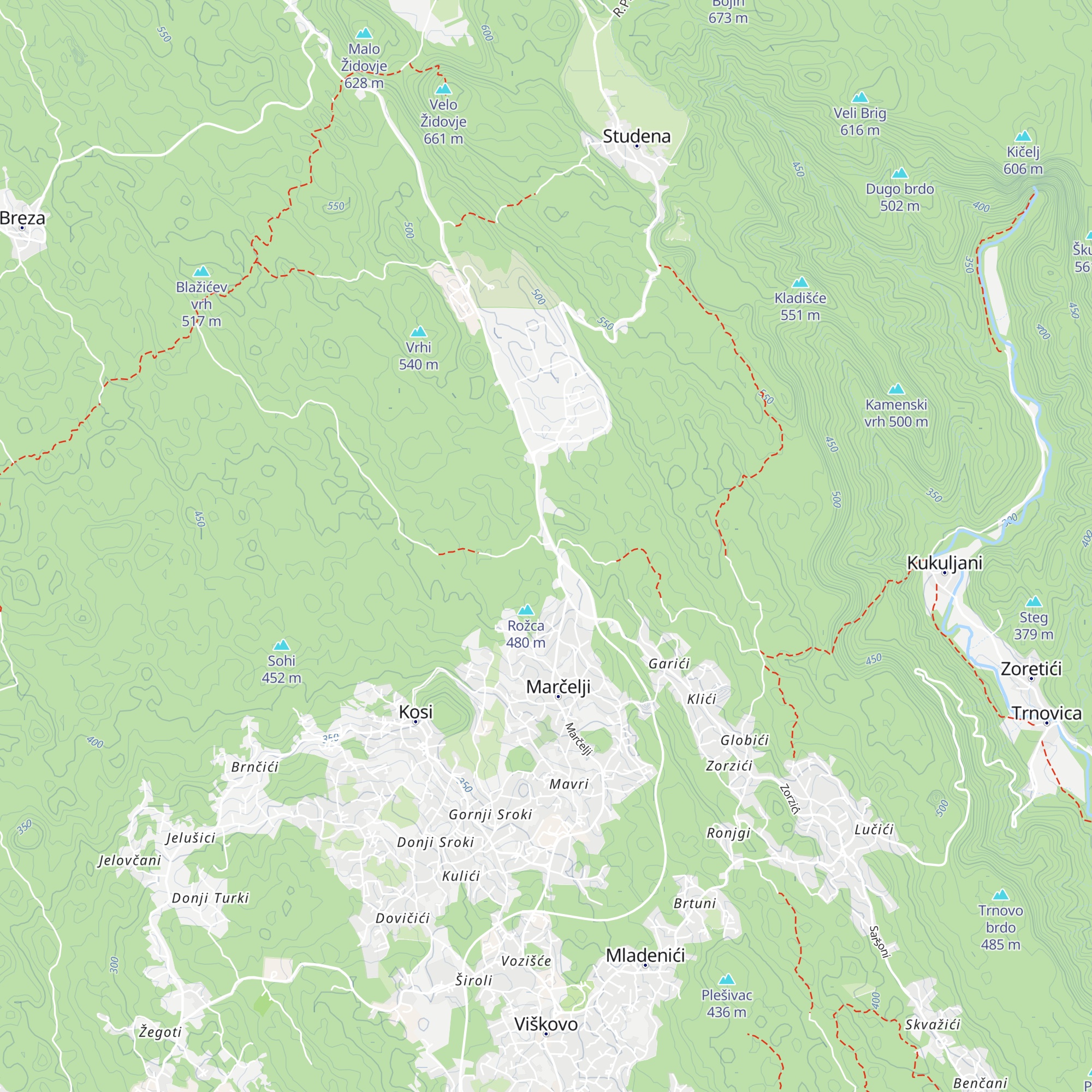 Caffe bar 'Marišćina' map