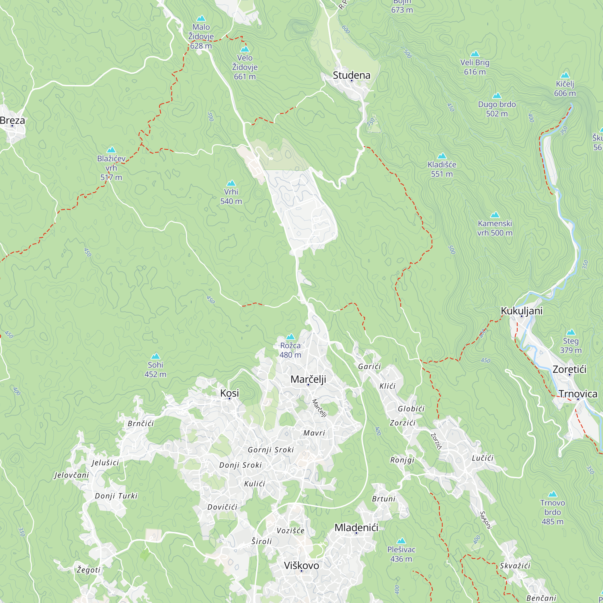Caffe bar 'Marišćina' map