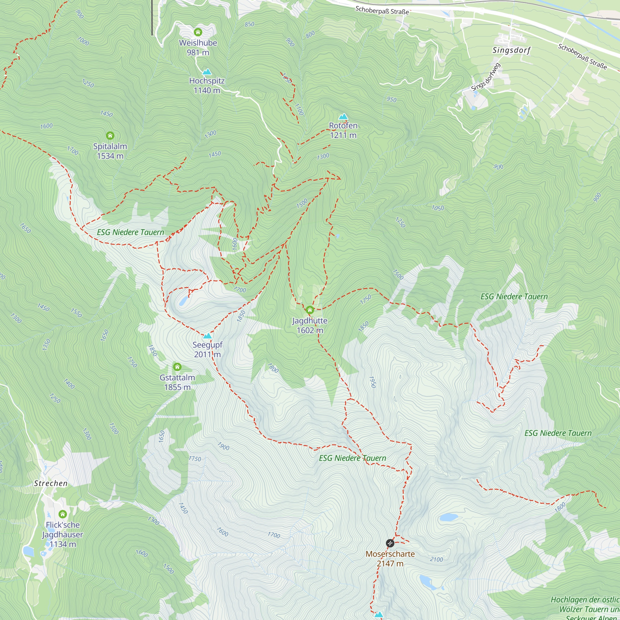 Jagdhütte map