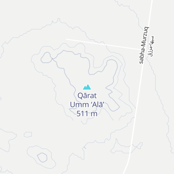 Map of Qārat Umm ‘Alā’