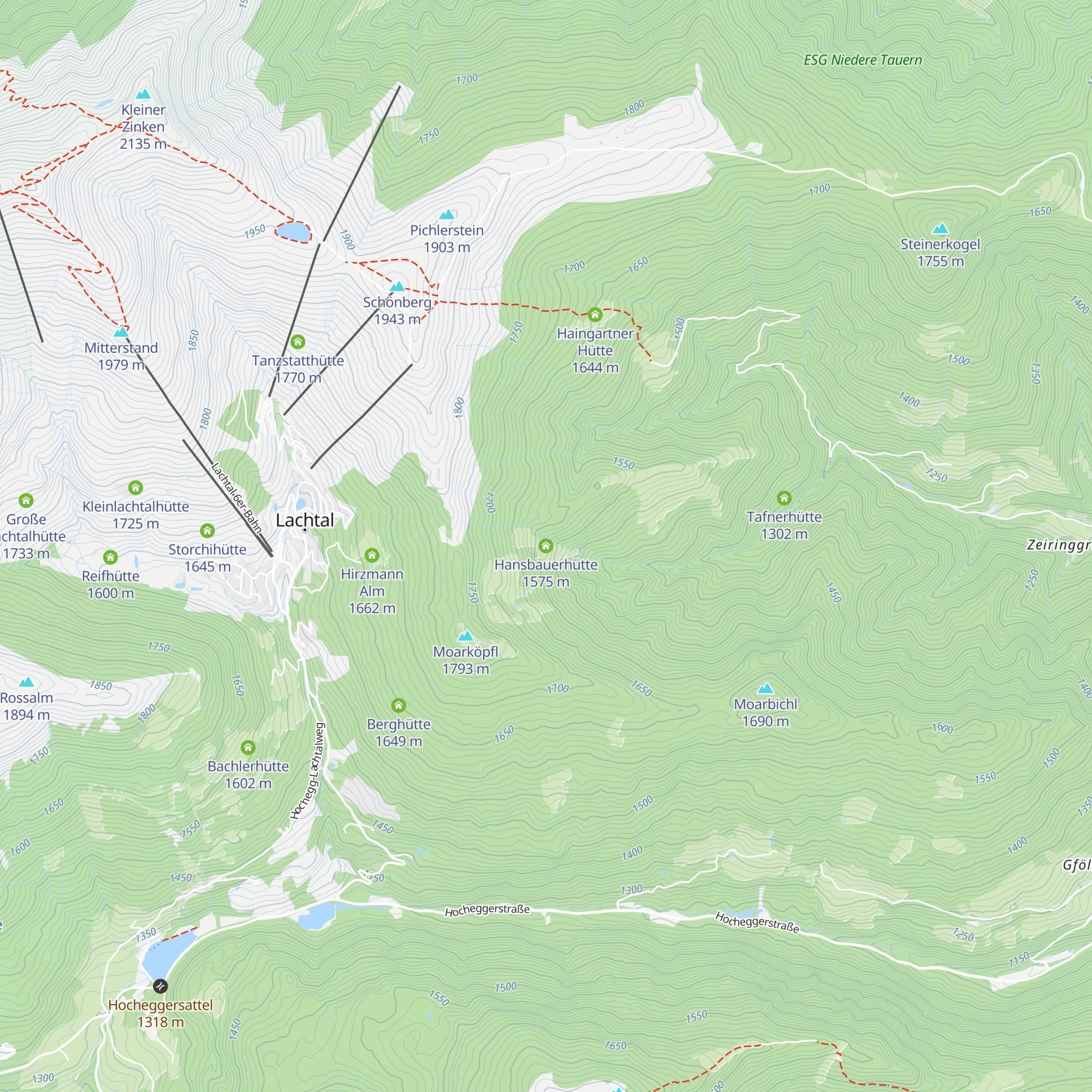 Hansbauerhütte map