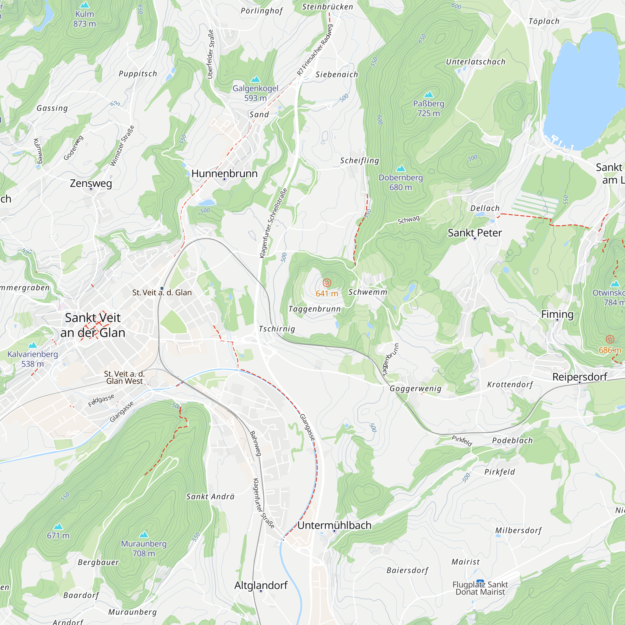 Heurigen Restaurant Taggenbrunn map