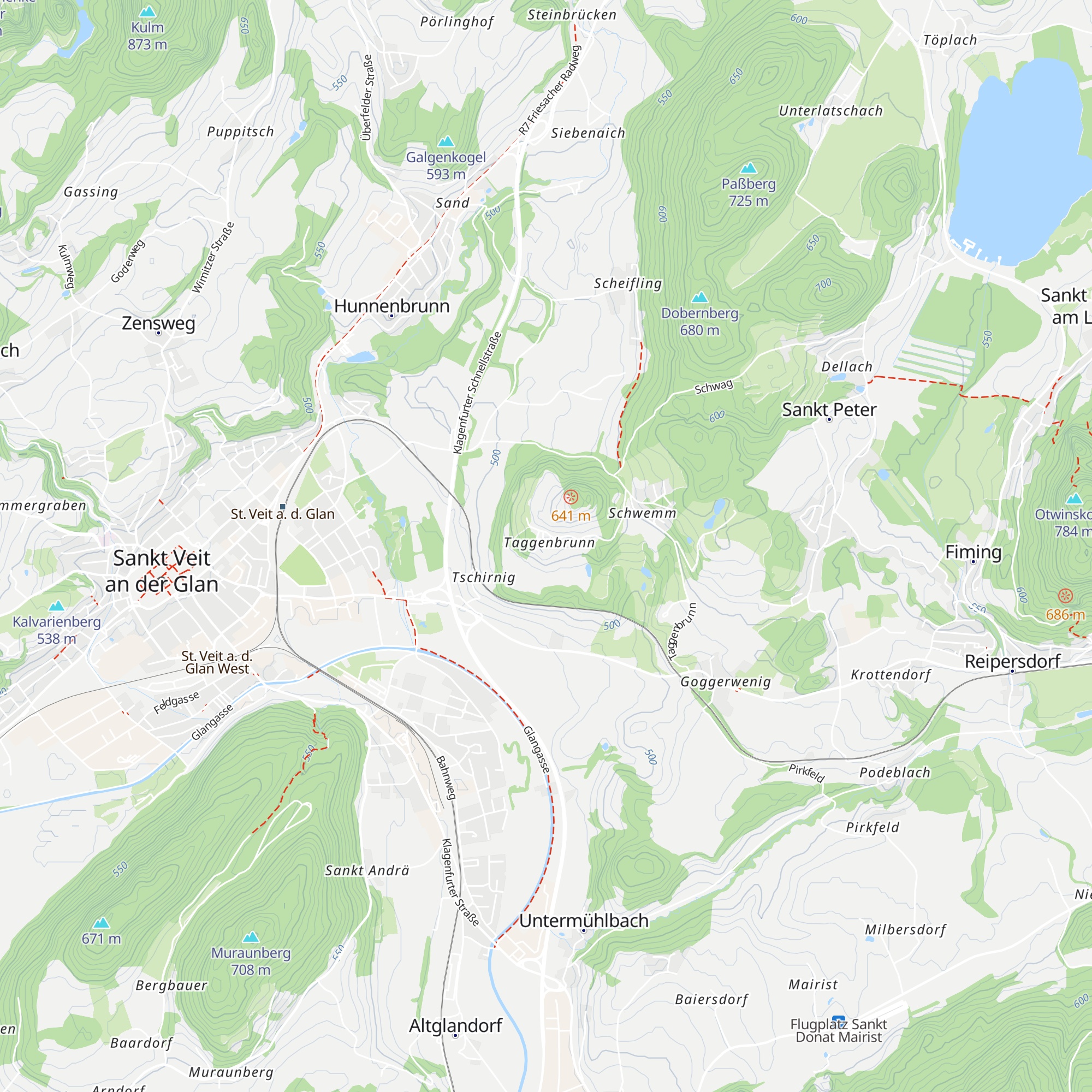 Weingut Taggenbrunn map