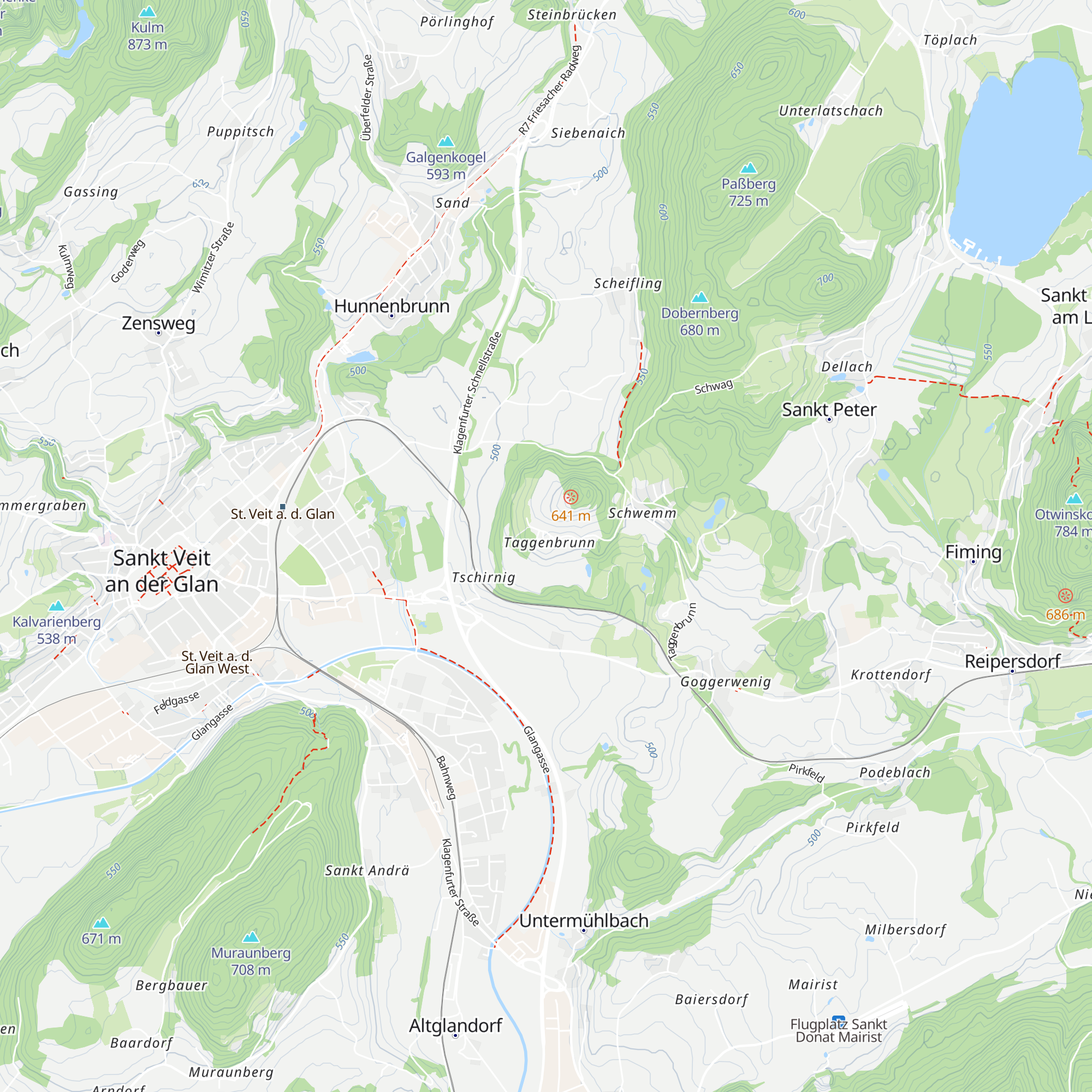 Weingut Taggenbrunn map