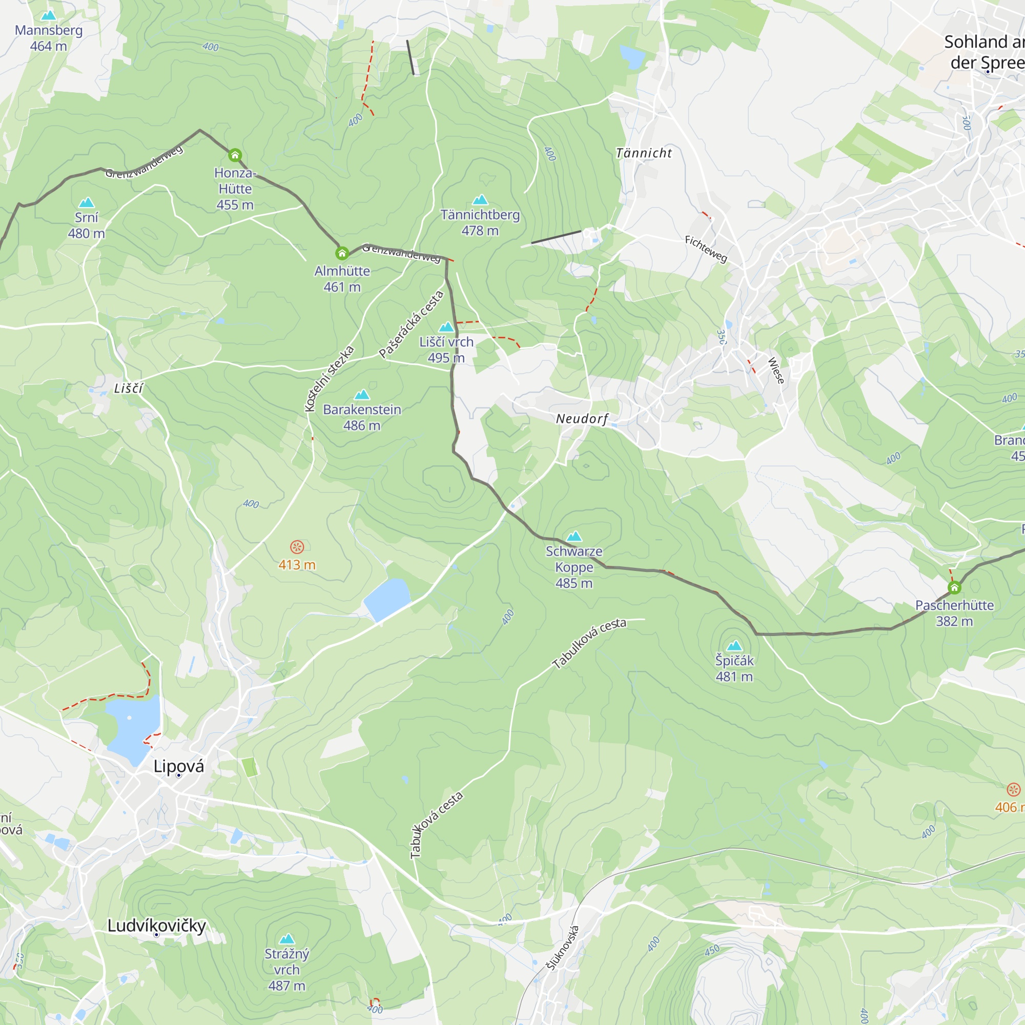 Zollamthütte map