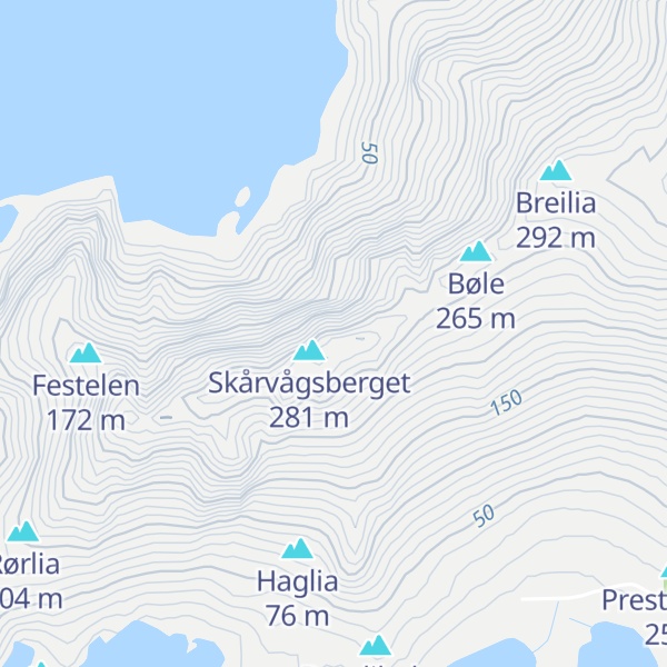 Map of Sør-Bøle