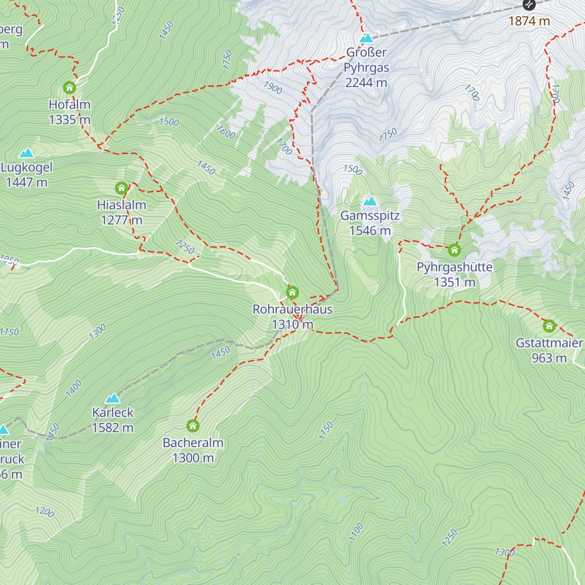 Rohrauerhaus map