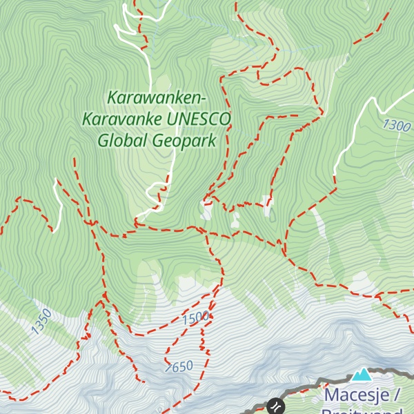 Map of Grosalm / Grosova planina