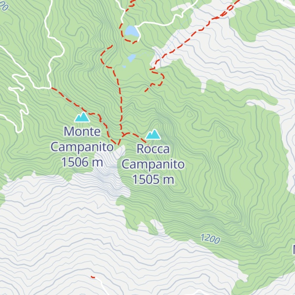 Map of Monte Graffagna