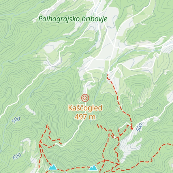 Map of Kašča