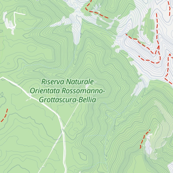 Map of Monte Campana Bannata