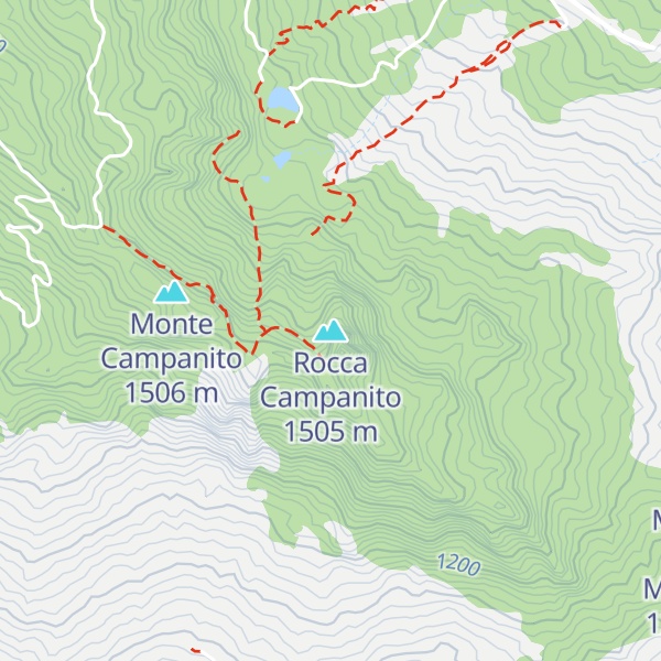 Map of Rocca Campanito