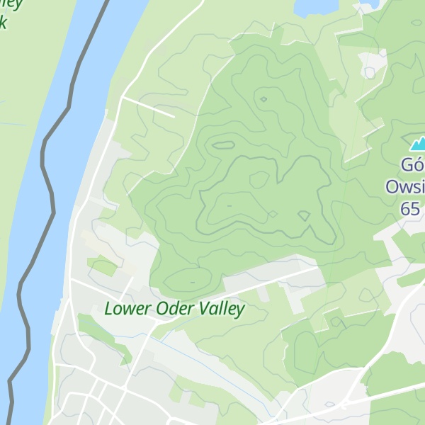 Map of Słowiańska Góra