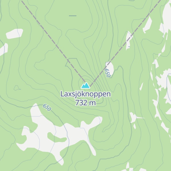 Map of Laxsjöknoppen
