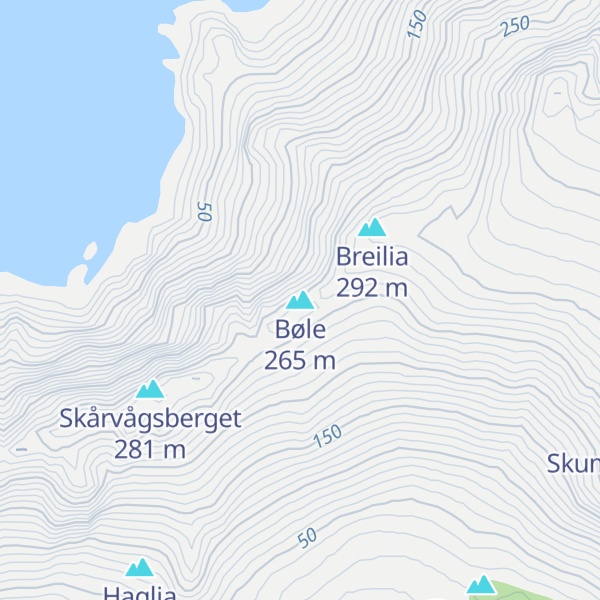 Map of Bøle