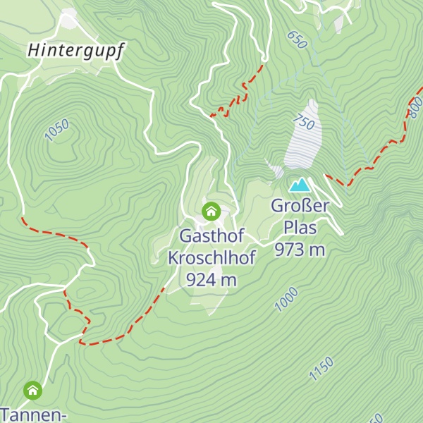Map of Gasthof Kroschlhof