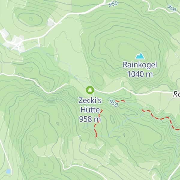 Map of Zecki's Hütte
