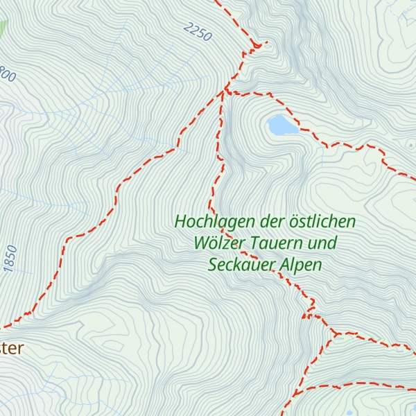 Map of Sonntagskarspitze