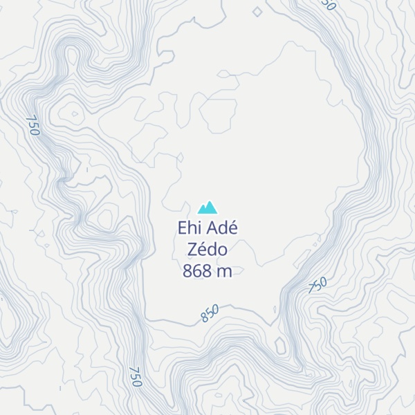 Map of Ehi Adé Zédo
