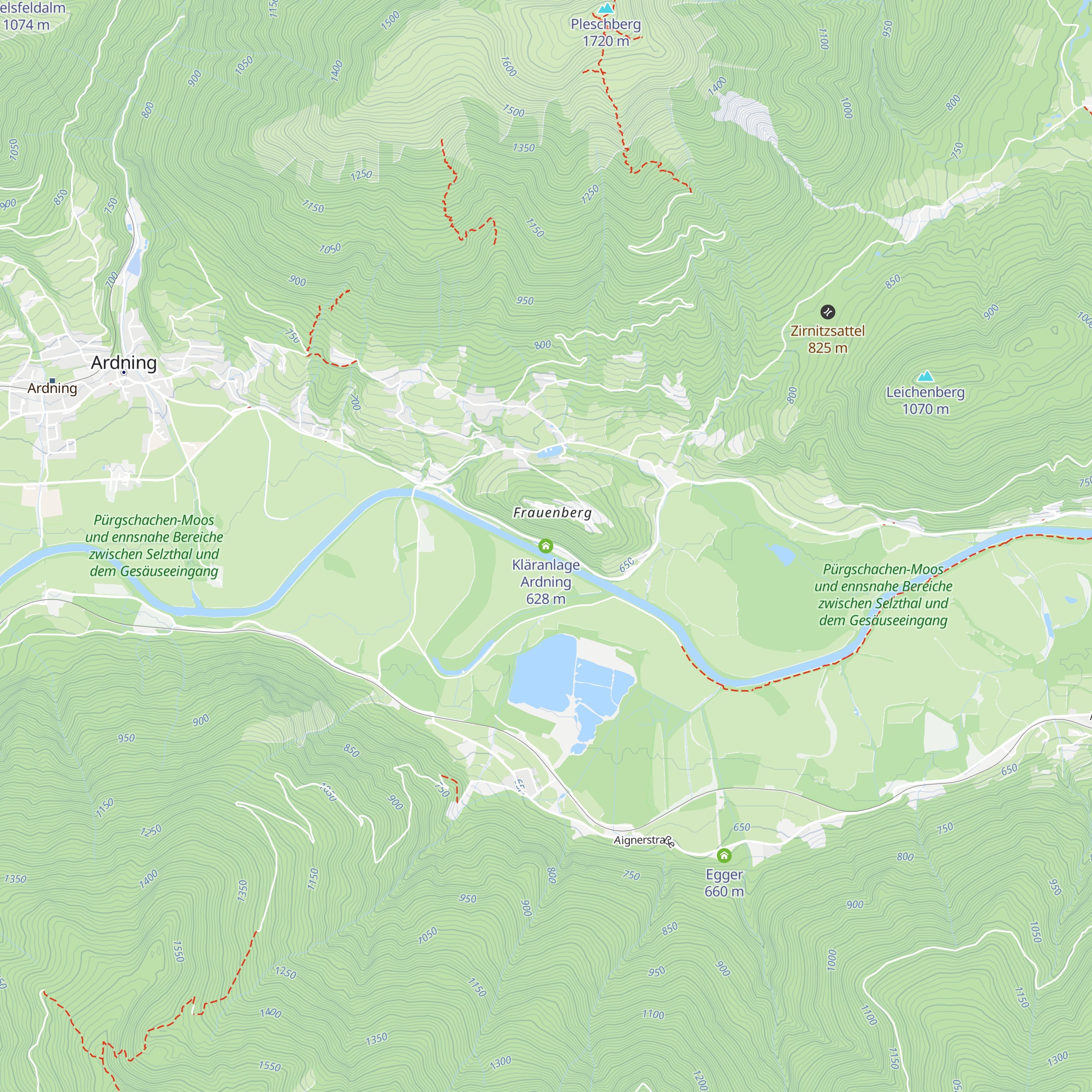 Kläranlage Ardning map