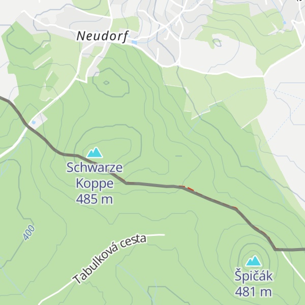 Map of Oberdorfhütte