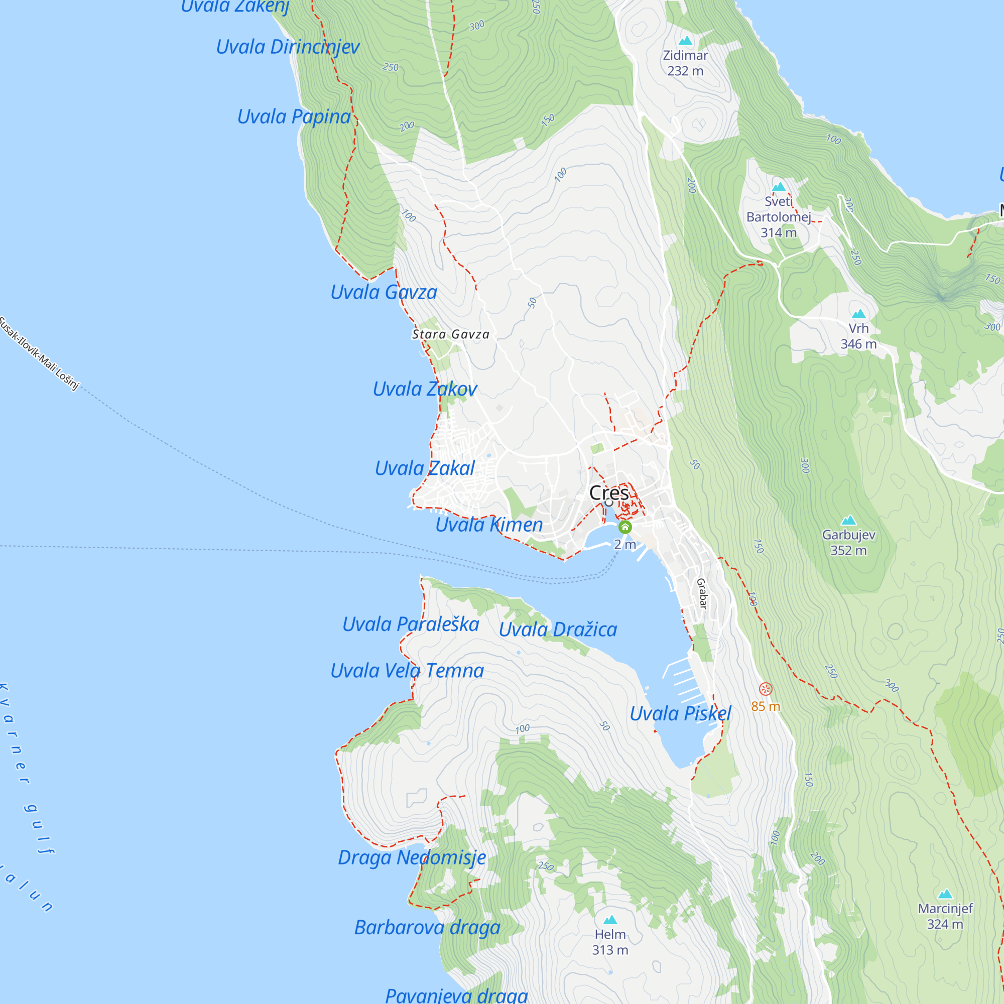 Hotel Kimen map