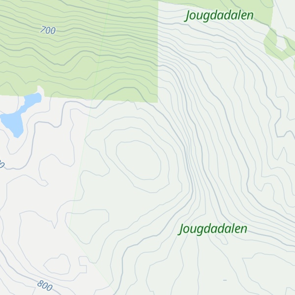 Map of Tjovrehke