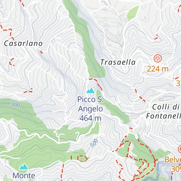 Map of Picco S. Angelo