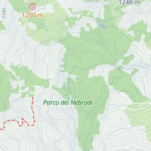 Map of Munti Castedda