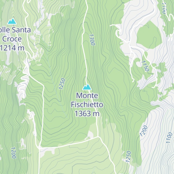 Map of Monte Fischietto