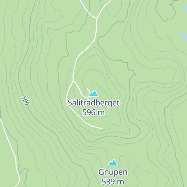 Map of Säliträdberget
