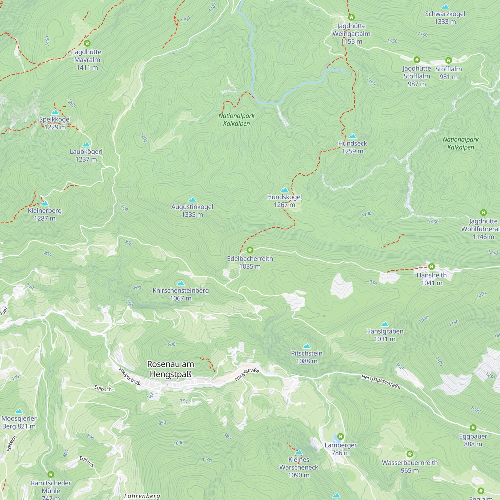 Edelbacherreith map