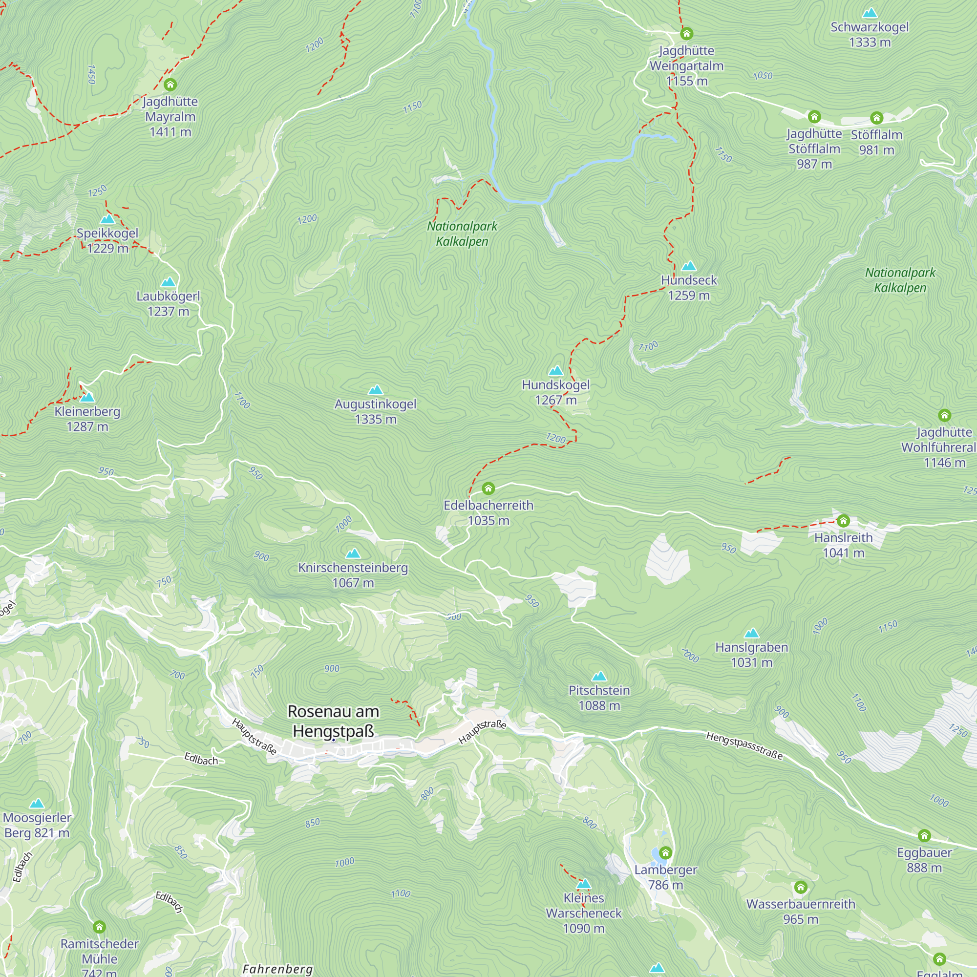 Edelbacherreith map