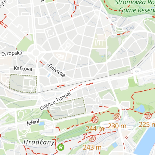 Map of Informační kancelář Úřadu městské části Praha 6