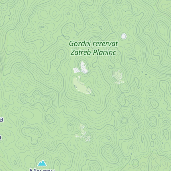 Map of Zatrep