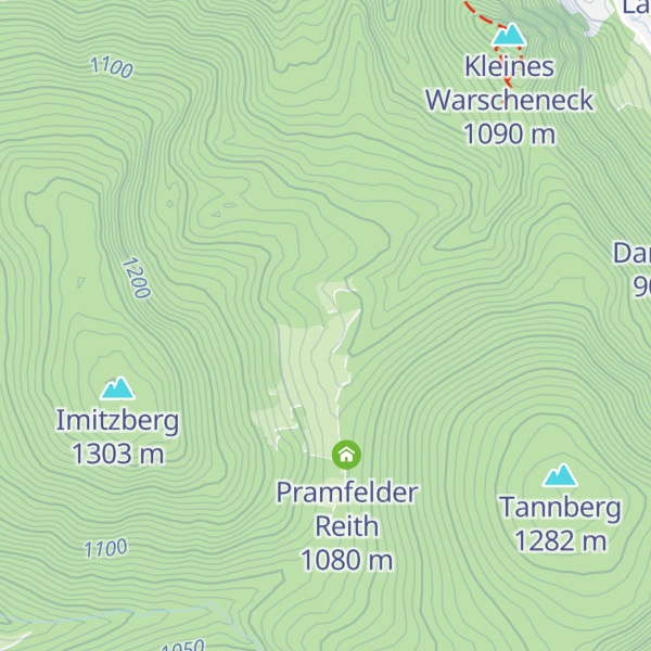 Map of Jhtt. Stacherlhütte