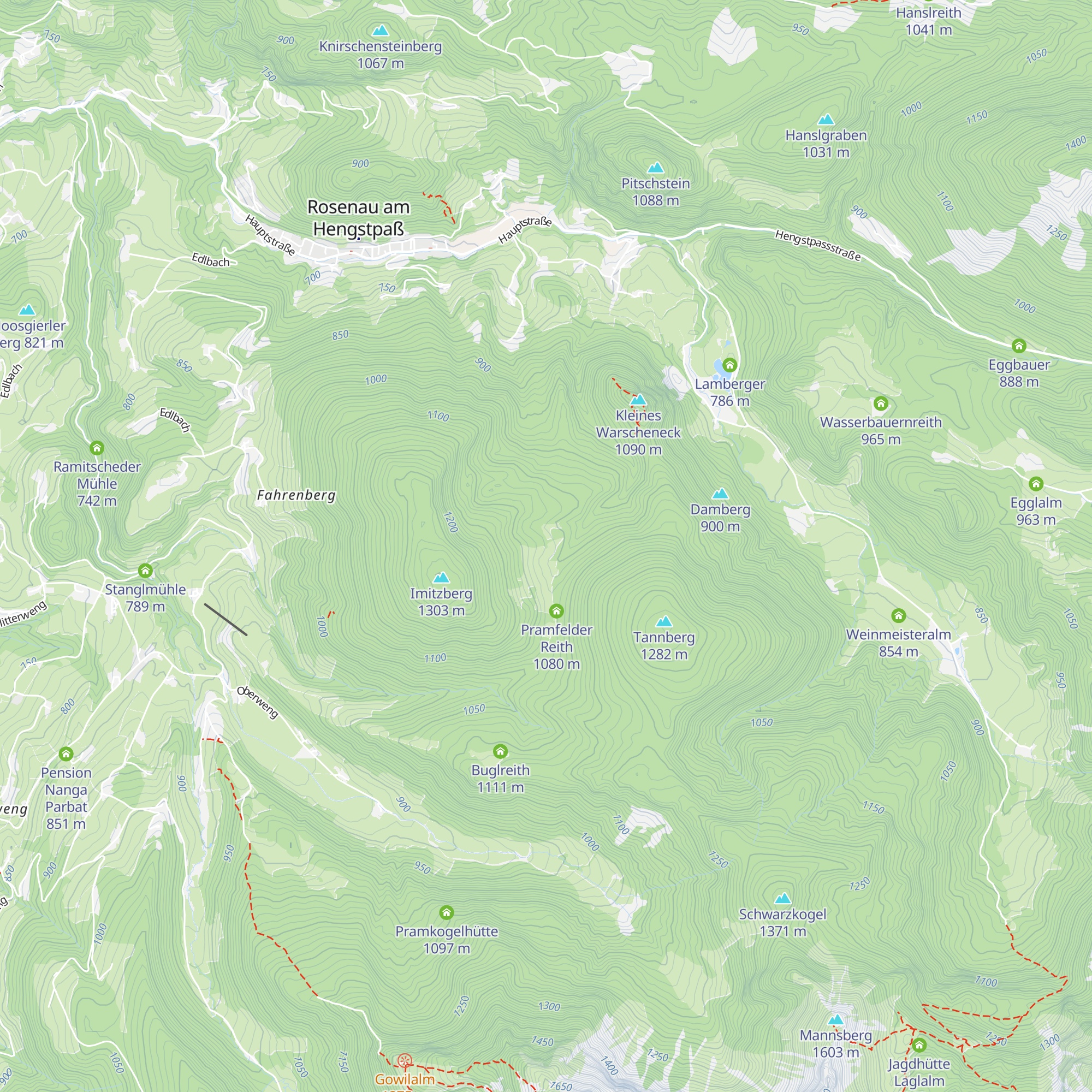 Jhtt. Stacherlhütte map