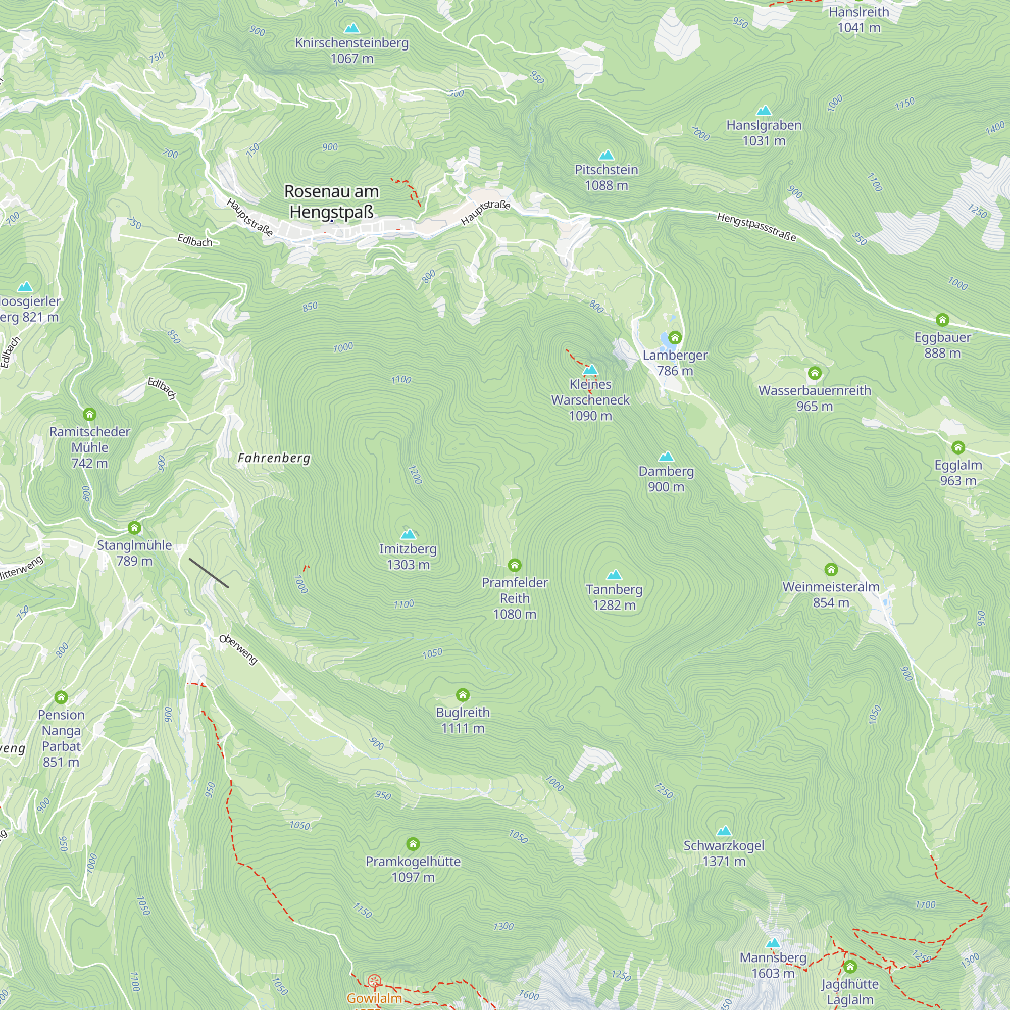 Jhtt. Stacherlhütte map