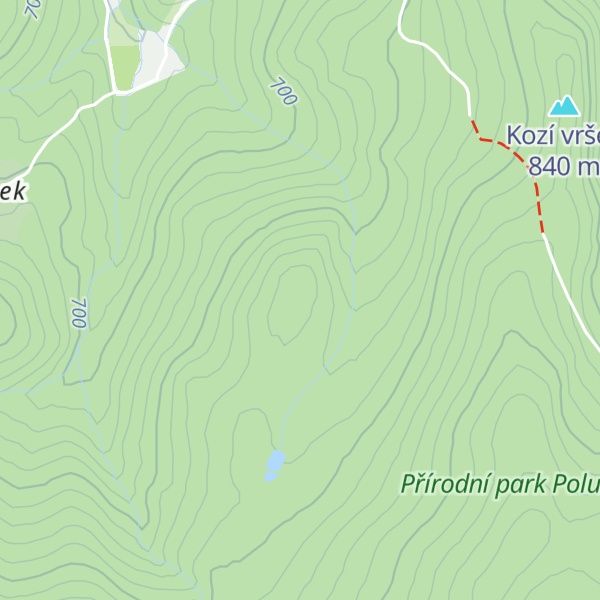 Map of Hůra