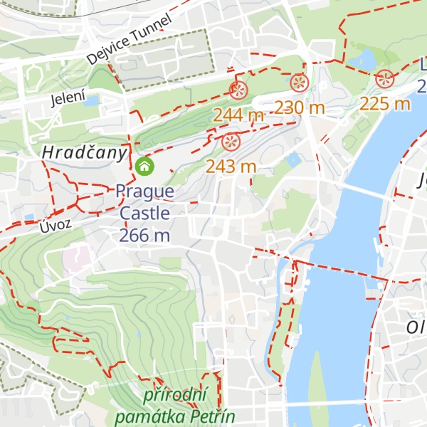 Map of Tourist Information