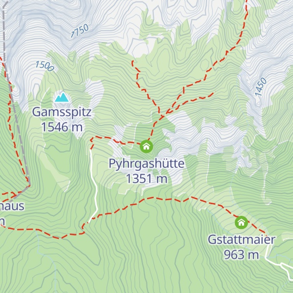 Map of Pyhrgashütte