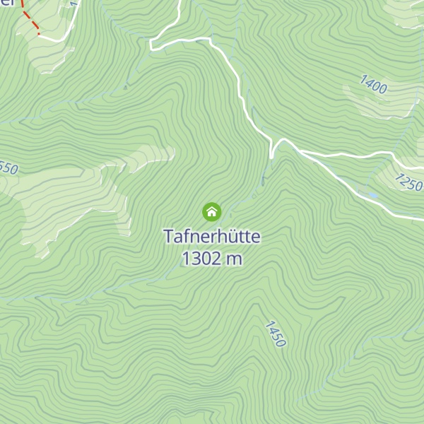 Map of Tafnerhütte