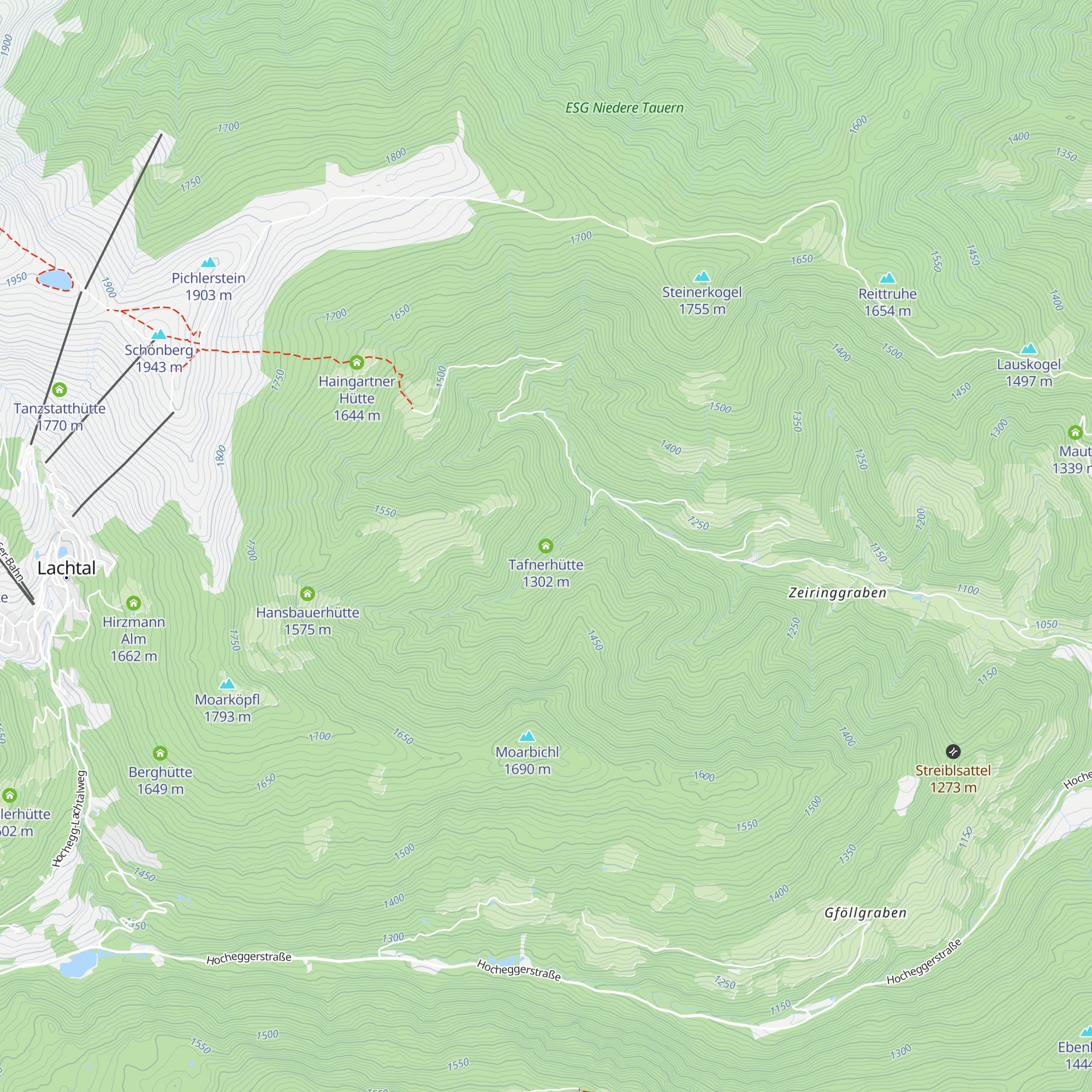 Tafnerhütte map