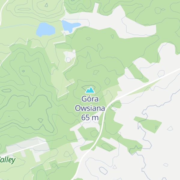 Map of Góra Owsiana